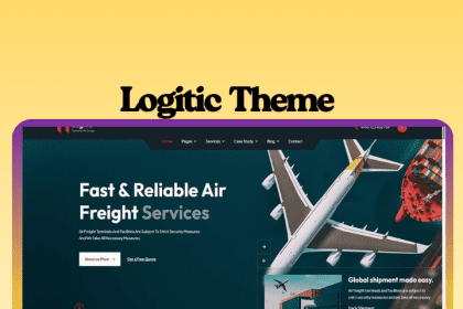Logitic Theme – Best WordPress Theme for Logistics and Delivery Services
