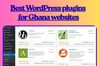 Best WordPress plugins for Ghana websites