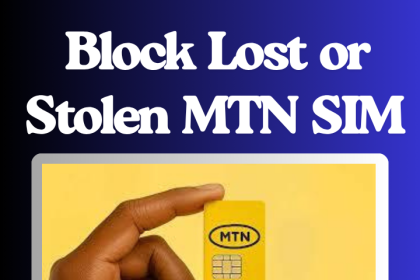 Block Lost or Stolen MTN SIM - MTN branding with techwavegh.com. Guide to block lost MTN SIM and get MTN SIM replacement in Ghana