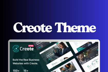Creote consulting business WordPress theme v2.9.4 full review