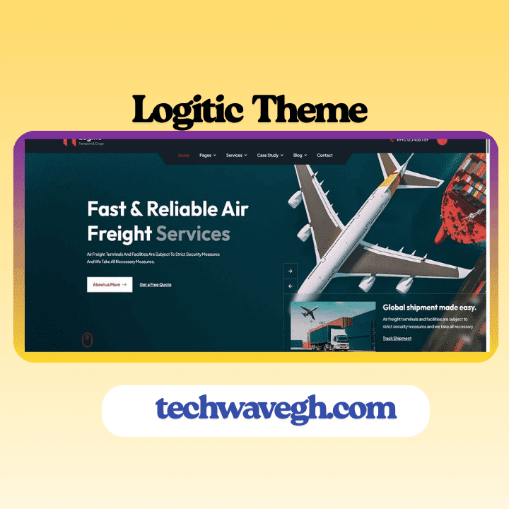 Logitic Theme – Best WordPress Theme for Logistics and Delivery Services